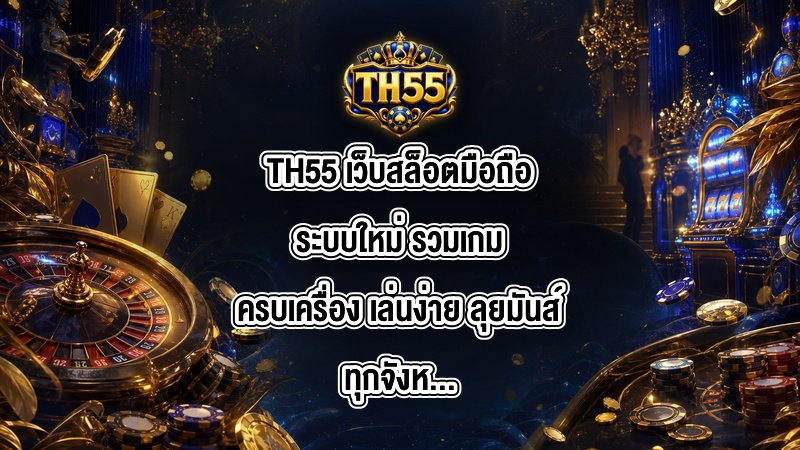 TH55 เว็บสล็อตมือถือระบบใหม่